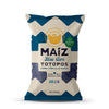 Siete Maiz Totopos Corn Tortilla Chips | Blue Corn | Gluten Free | Vegan Snacks | Non GMO & Organic Corn Chip | Made with Avocad