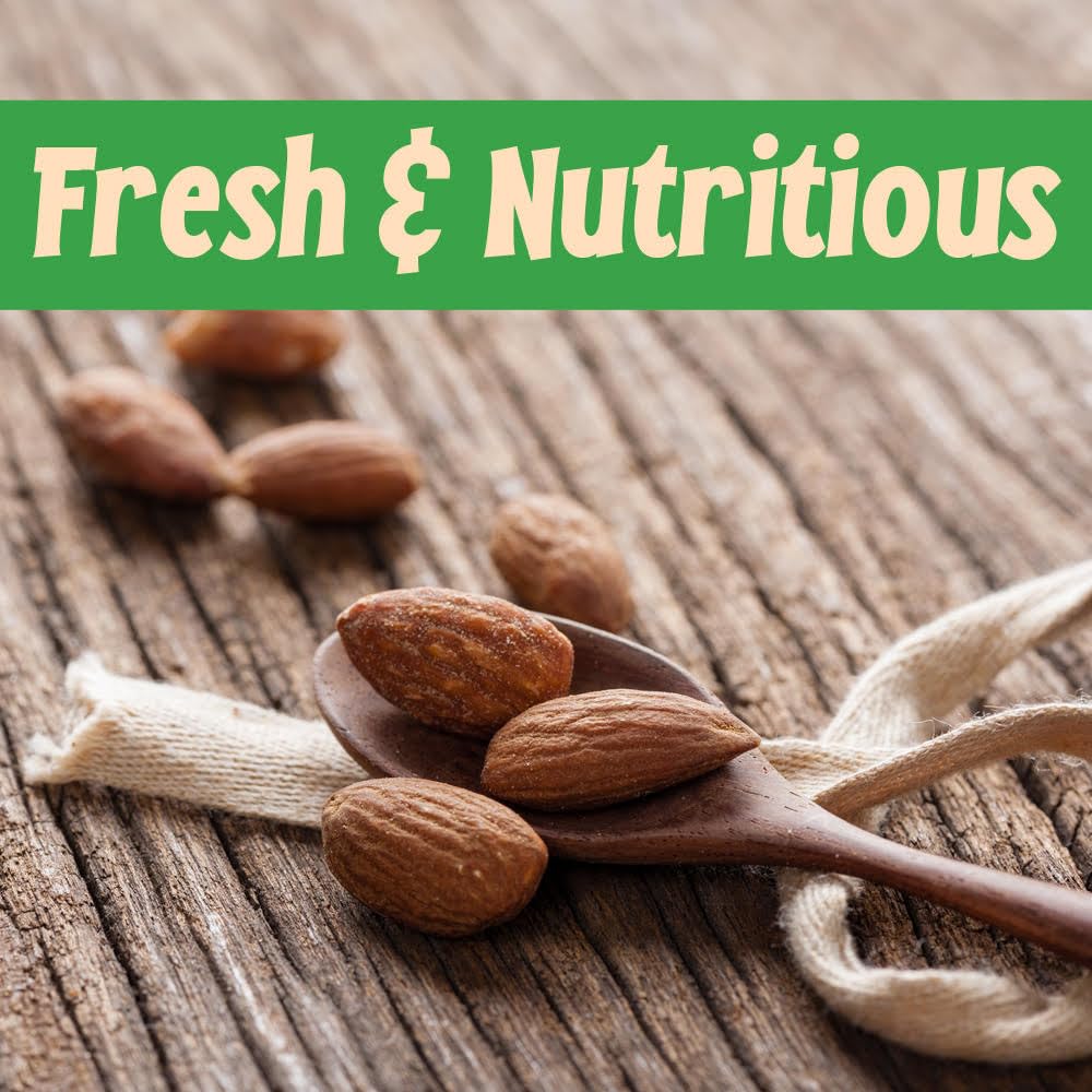 Sincerely Nuts – Roasted Whole Salted Almonds | 2 Lb. Bag | Delicious Guilt Free Snack | Low Calorie, Vegan, Gluten Free | Gourmet Kosher Food | Source Of Fiber, Protein, Vitamins And Minerals