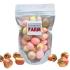 Airmont Farm Freeze-Dried Candy Salt Water Taffy - Banana Split Flavor - 2 oz Box - Bite-Sized Pieces