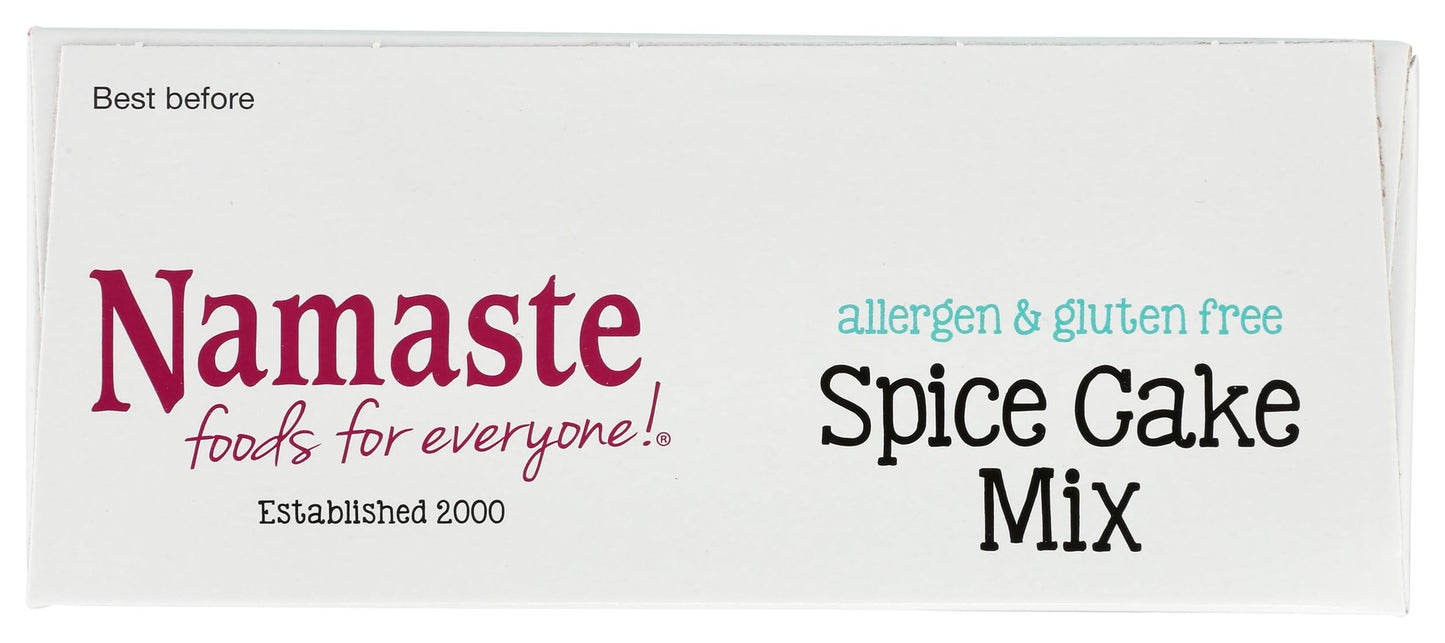 Namaste Foods, Gluten Free Spice Cake Mix, Allergen-Free,26 Oz (Pack Of 6)