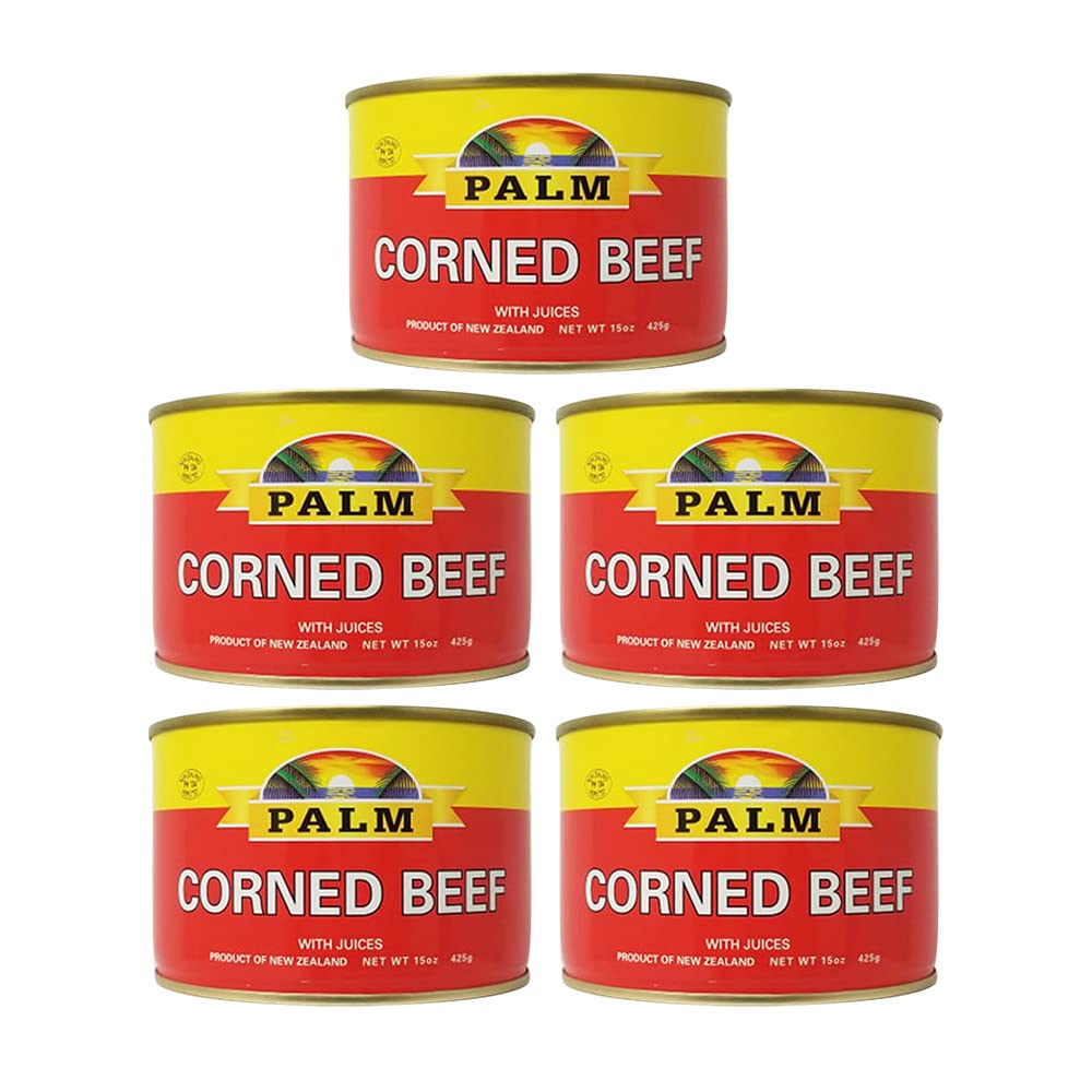 Palm Corned Beef with Juices 15oz (5 Pack)