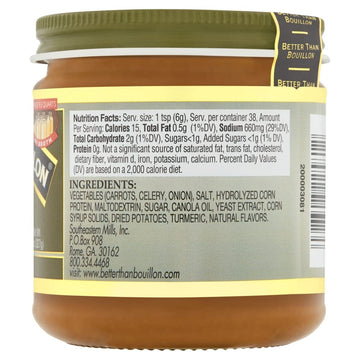 Better Than Bouillon Vegetarian Base Variety Pack, 8 oz Jars, No Chicken, No Beef, Seasoned Vegetable, Mushroom, Roasted Garlic, Italian Herb