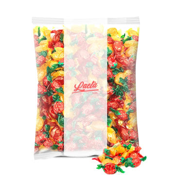 Old Fashioned Hard Candy Assortment, Butterscotch, Cinnamon, Strawberry Bon Bons (1 Pound Bag - Approx. 85 Count)