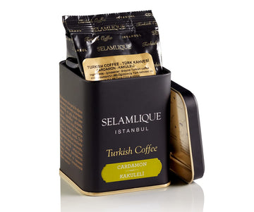 Selamlique Cardamon Turkish Coffee Medium Roast With Added Cardamom 4.40Oz