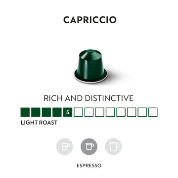 Nespresso compact pieces Original Line Espresso Coffee Pods, Medium Roast, 50 Count, Model N.CAP