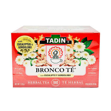 Tadin Herbal Tea - Caffeine Free, 24 Tea Bags, Pack of 3, 1.01 oz