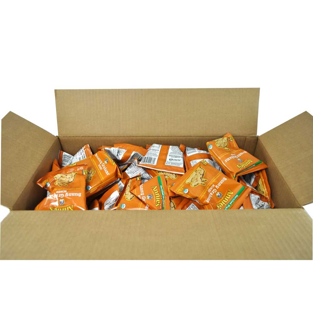 Annies Organic Honey Bunny Grahams Snack, 1.25 Ounce - 100 per case.