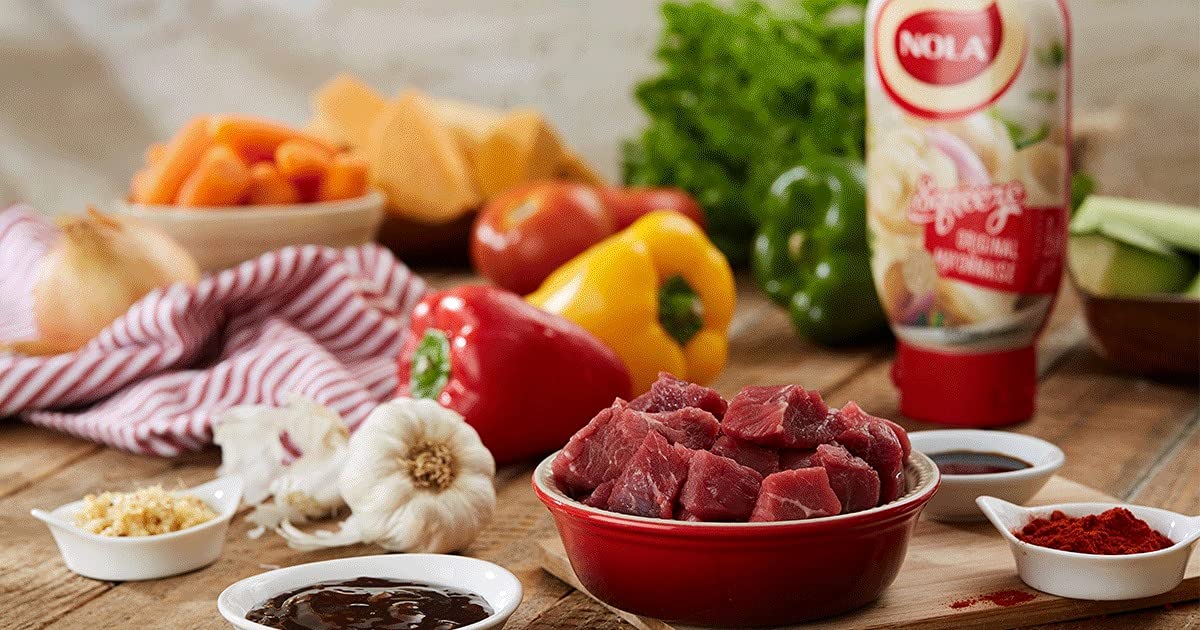 Nola Mayonnaise Bottle 27 Ounce|750g Imported from South Africa (Original, Pack of 1)