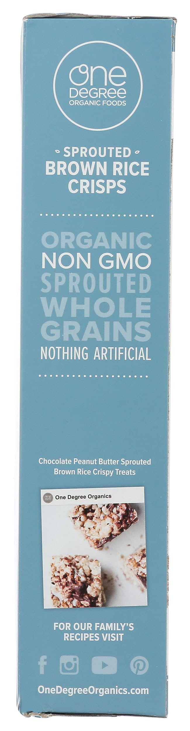 One Cereal Rice Crisp Brown, 8 Oz