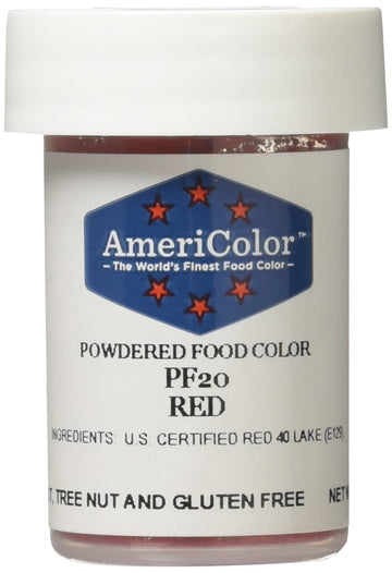Americolor Powder Food Color, 3Gm, Red