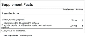 ANDREW LESSMAN Saffron Extract compact pieces - 20mg, 240 Count - Promotes Mood and Relaxation, Easy to Swallow