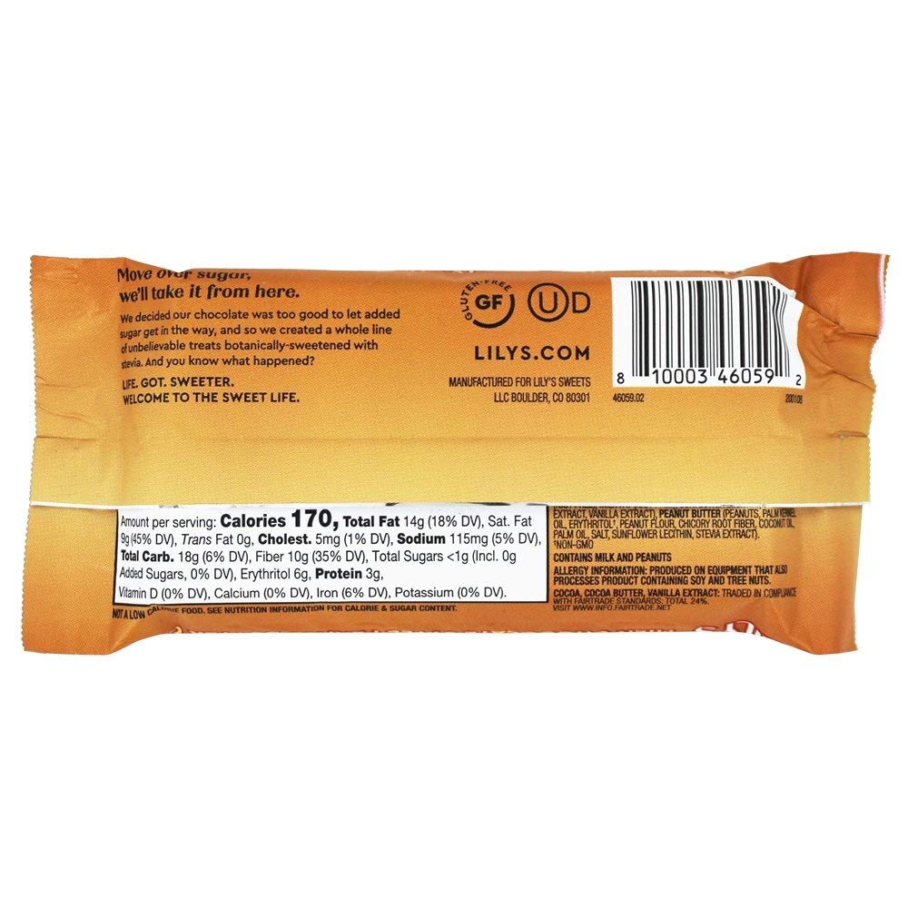 LILYS PBTR CUP MILK CHOC ( 12 X 1.25 OZ )