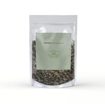 Unpretentious Green Peppercorns, 4 Oz, Fresh & Spicy Flavor