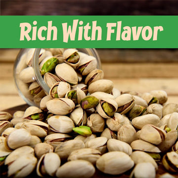 Sincerely Nuts Large Pistachios Roasted & Salted In Shell - 5Lb. Bag | Healthy Snack Food | Great For Cooking | Source Of Fiber,