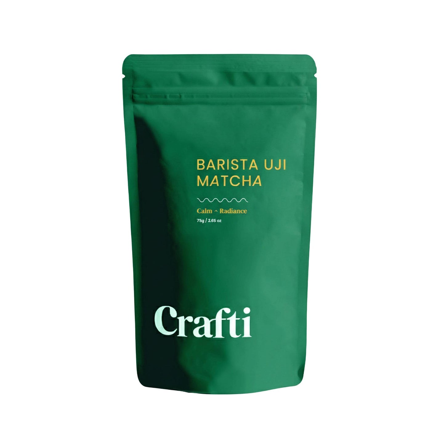 Crafti Barista Top-Grade Culinary Grade Uji Matcha - Authentic Japanese Matcha Green Tea Powder From Kyoto Japan For Matcha Lattes (75G / 2.65Oz)