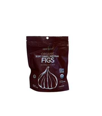 Dried Figs - All Natural Organic Soft Dried Smyrna Figs - Vegan Kosher And Gluten-Free Healthy Snack - 6Oz Each (Pack Of 2)