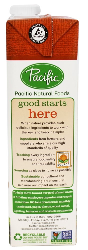 Pacific Organic Almond Milk, 32-Ounce Containers (Pack Of 12)