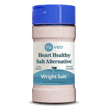 Ruved Wright Salt, Flavorful Alternative Salt, Healthy Blend With Himalayan Pink Salt, Electrolyte Rich Multimineral Blend, 8.4 Ounces