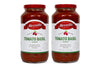Mezzetta Family Recipes Tomato Basil Sauce | Non-GMO, Gluten Free, Keto, Vegan, No Preservatives | 25 Ounce Jar (Pack of 2)