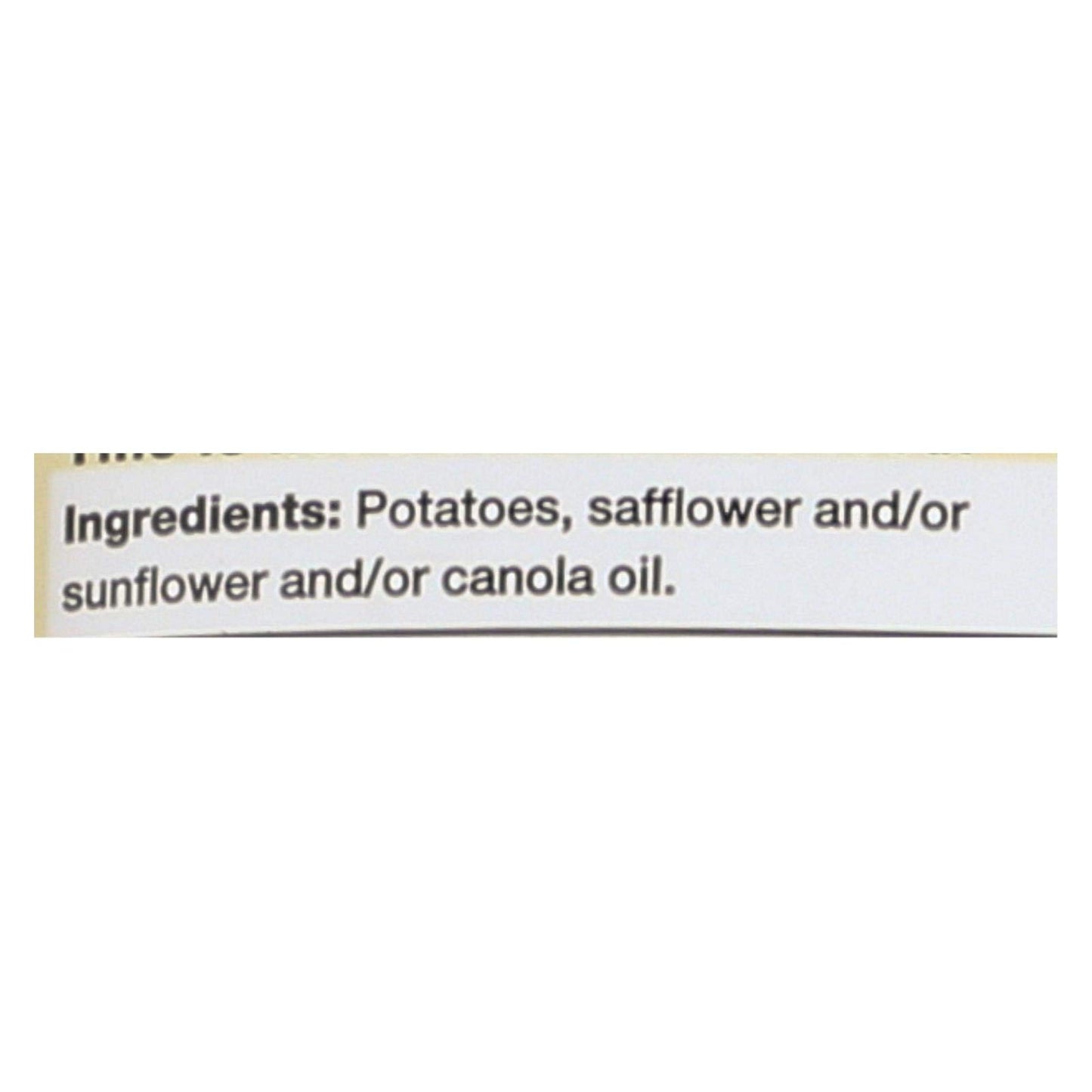 KETTLE FOODS CHIP PTO NO SALT, 5 OZ, PK- 15