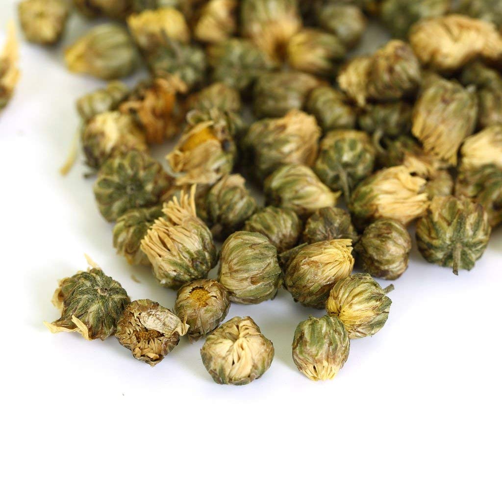 Goartea Chrysanthemum Tea Flowers 100G / 3.5Oz Chrysanthemum Flower Tea Loose Leaf Premium Dried Fetal Chrysanthemum Bud Herbal