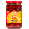 Calabrian Chili Peppers, Whole, All Natural, Non-GMO, Original, Product of Italy, Retail Glass Jar, 10.2 oz, TuttoCalabria