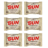 Pearsuns Vanilla Bun Bars, Individually Wrapped Real Milk Chocolate, 4.05 oz per bar, 6 Pack