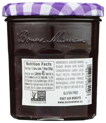 BONNE MAMAN Concord G Fruit spread 12.7 OZ