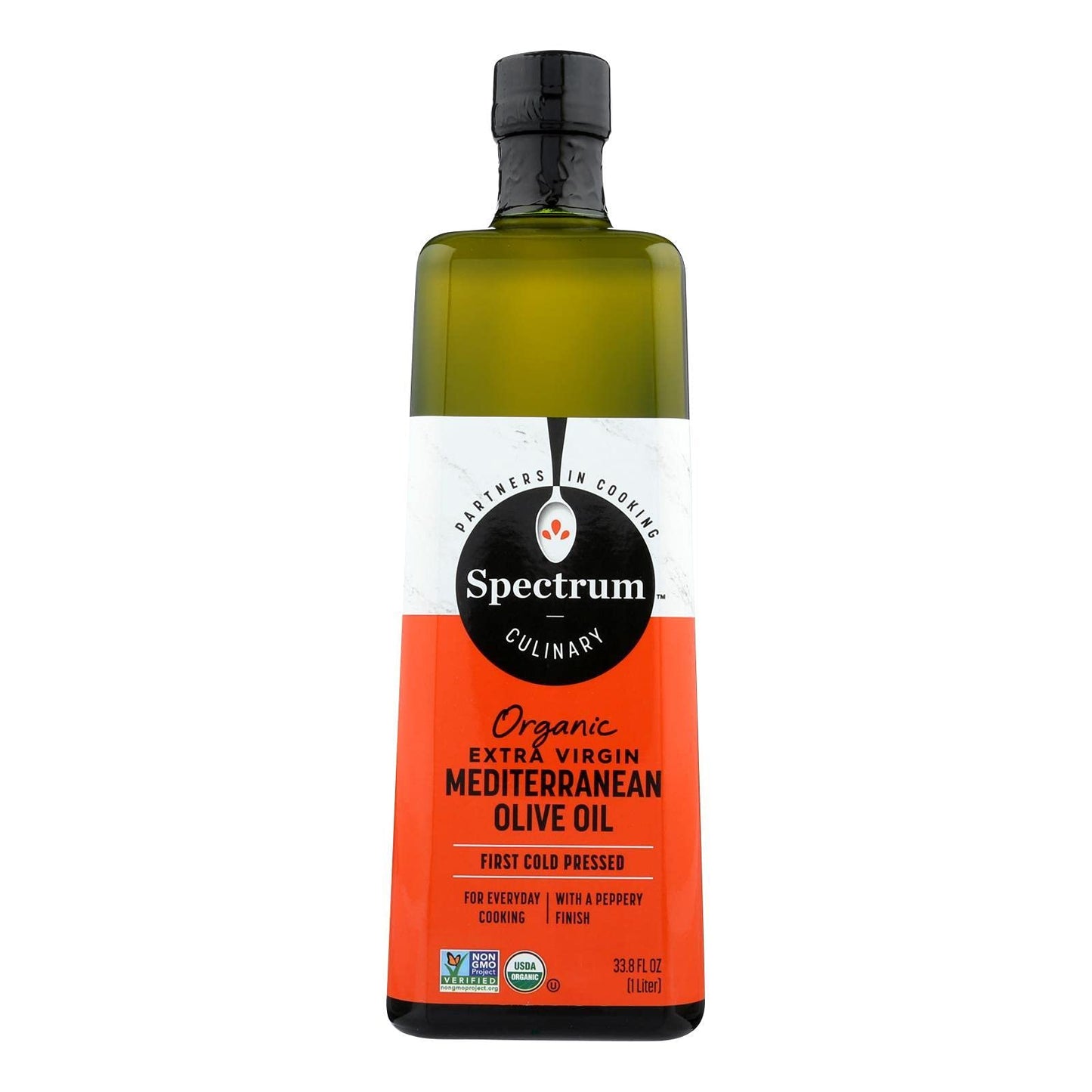 Spectrum Naturals Medit Extra Virgin Olive Oil 33.8 Oz -Pack Of 66