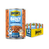 BUSH S BEST 15.8 oz Canned Bluey Original Baked Beans Source of Plant Based Protein and Fiber Low Fat Gluten Free (Bluey) (Pack of 12)