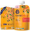 Cerebelly Organic Baby Food Pouches, Carrot Chickpea Purees, 16 Nutrients, No Added Sugar, Fiber & Non-Gmo, 4Oz, 12 Pack