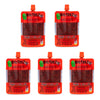 Salteez Rim Paste - Chamoy & Chili Lime Rim Paste for your Beers, Seltzers, Drinks, Snacks, and more! (5 Pack)