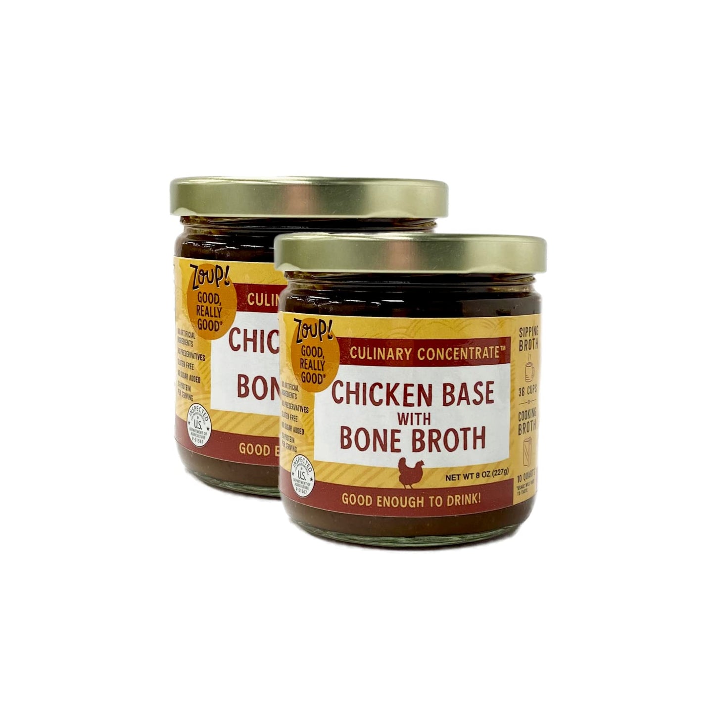 Zoup Chkn Bone Brth Conc (6X8.00)