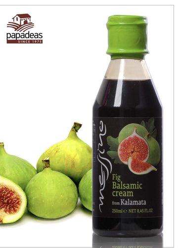 Messino Fig Balsamic Vinegar Glaze Imported From Greece, 250 Ml