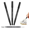 Edible Markers, Edible Markers For Cookies Food Coloring Pens,Black Color Food Decorating Pens, Fine And Thick Tip Food Grade Gourmet Writers For Diy Fondant Cakes Baking Party Decorating Drawing Writing (New 3Pcs)