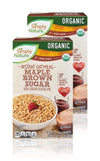 Simply Nature Organic Instant Oatmeal Packets (2 Boxes, Maple Brown Sugar)