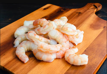 New York Steak & Seafood Wild-Aught Shrimp - Frozen Fresh Wild-Caught Shrimp - Wild Caught Uncooked Shrimp - 32 Oz. Colossal (A