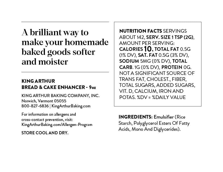 King Arthur Flour Cake Enhancer - 9 Oz. (255G)