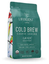 Lifeboost Medium Cold Brew Coffee - Low Acid Coarse Ground Coffee for Cold Brew - Single Origin Non-GMO USDA Organic Cold Brew C