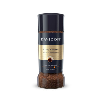 Davidoff Instant Coffee Duo - Fine Aroma And Espresso 57 Bundle - 100% Arabica Beans - Medium & Dark Roast Combo, Luxurious Tast