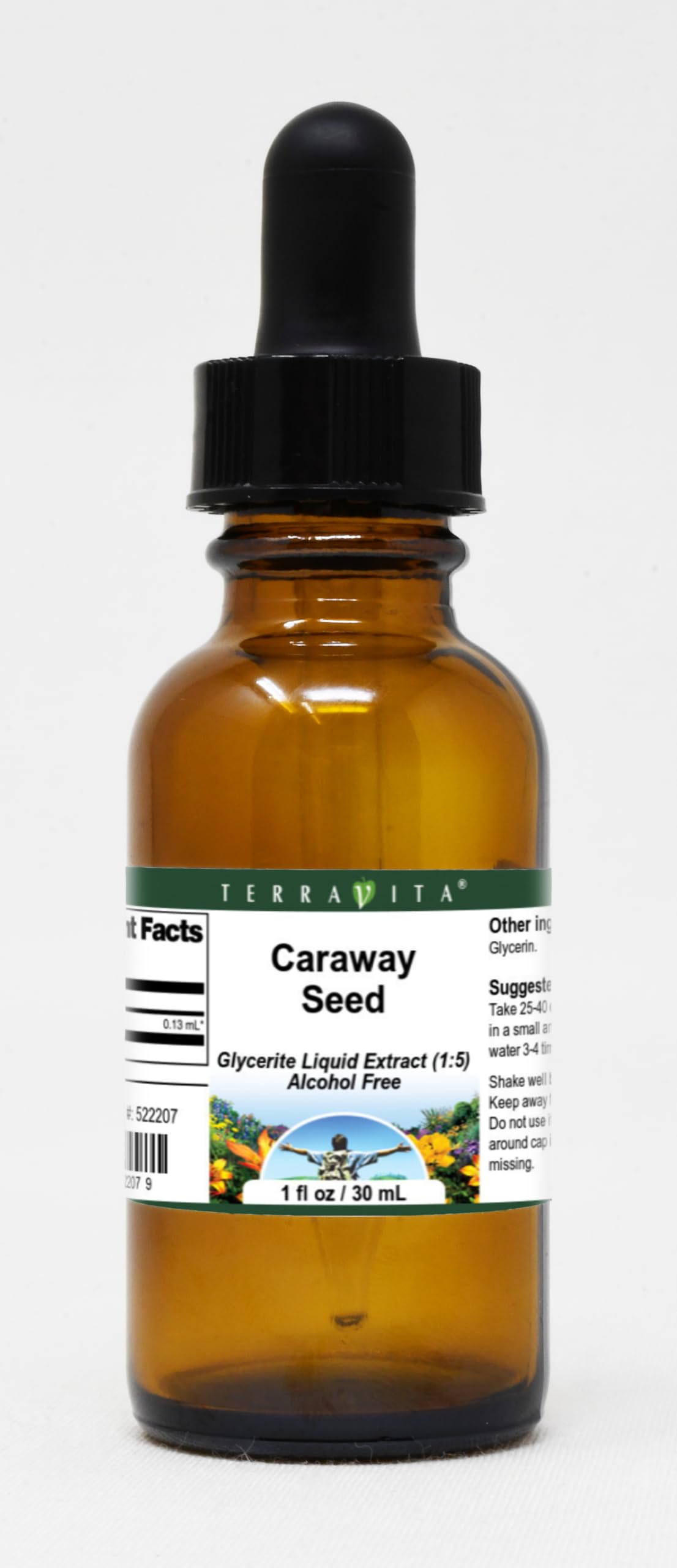 Caraway Seed Glycerite Liquid Extract (1:5) - No Flavor (1 oz, ZIN: 522207)