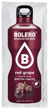 Bolero- Sugar Free Drink Mix Packets Red Grape Fruit Flavors | Powdered Flavored Water Packets | 12 Large Sachet On The Go Packets