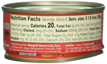 Maesri Thai Red Curry - 4 Oz X 2 Cans