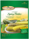 Mrs. Wages Create Spicy Pickles, Medium, 6.5 Ounce