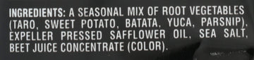 Terra Vegetable Chips With Sea Salt, Original, 5 Oz