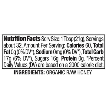 Kirkland Signature Organic Raw Honey Bear, 24 Oz, 3 Ct
