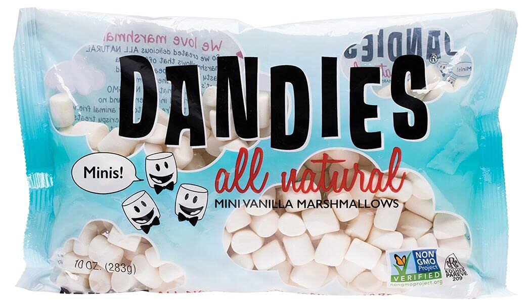 Dandies - All Natural Vegan Marshmallows - 10 oz. (283g) -4PAcK