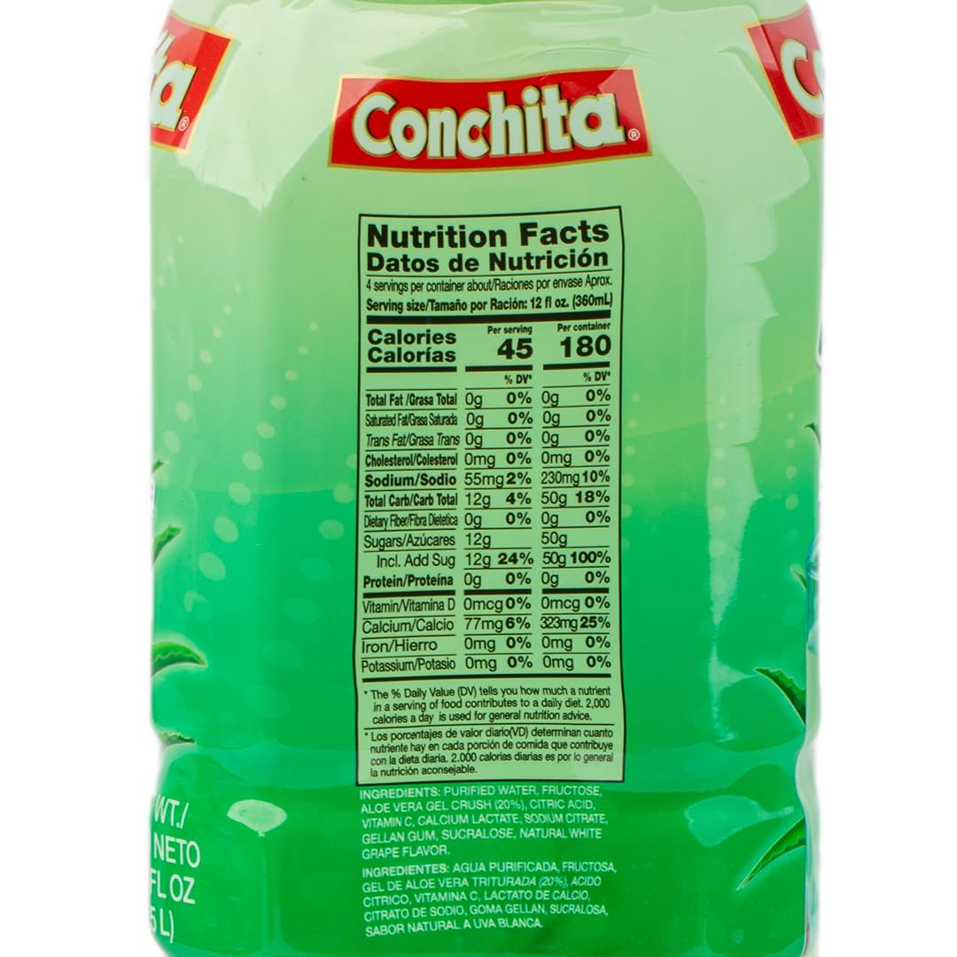 Conchita Aloe Vera Juice Drink - Refreshing Beverage - 1.5 lt. (Pack of 1)