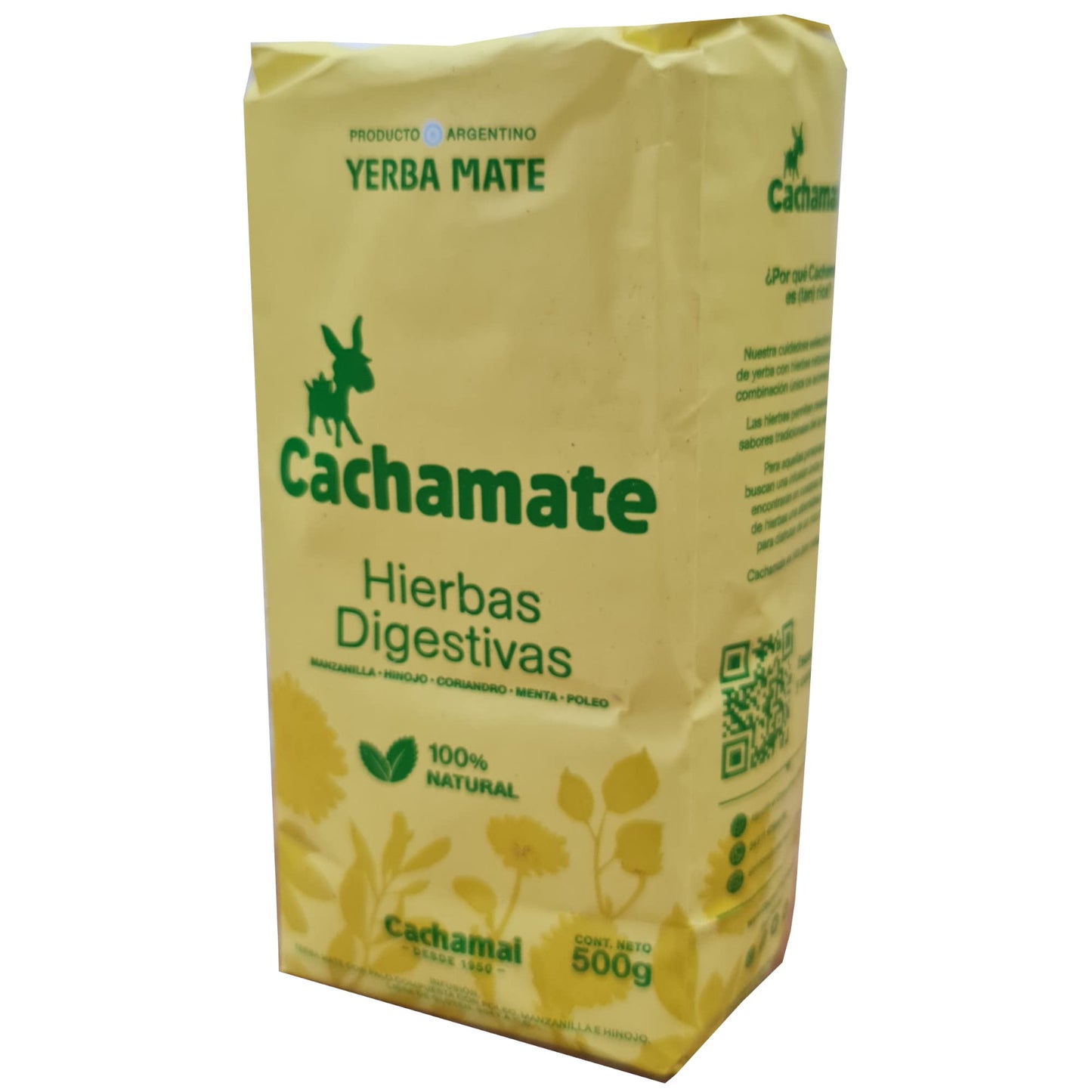 Yerba Mate Cachamate, 1.1 Lbs, From Argentina