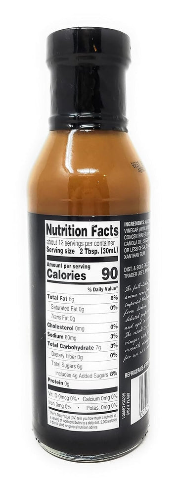 Generic Trader Joe'S Balsamic Vinaigrette Net 12 Fl Oz/355Ml (Pack Of 1)